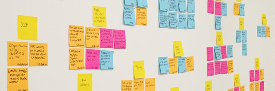 Refining our courses with sticky notes (yes, sticky notes)